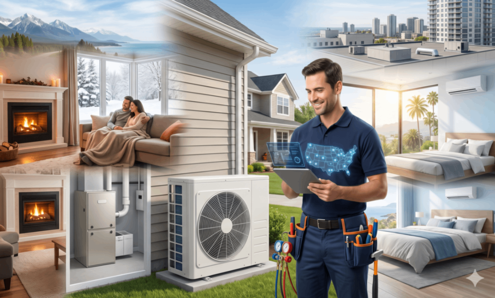 HVAC in South China, ME